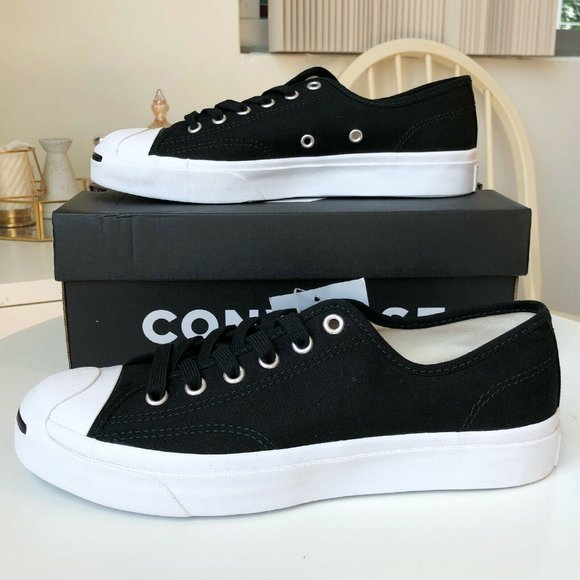 Converse Jack Purcell Canvas Low Top Shoes - Picture 3 of 8